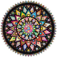 Mandala Diy Kits Peintures Par Numéro PX5180247
