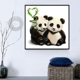 Panda Diy Kits Acrylique Peintures Par Numéros Pour Adulte Enfant SS1287248074