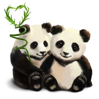 Panda Diy Kits Acrylique Peintures Par Numéros Pour Adulte Enfant SS1287248074