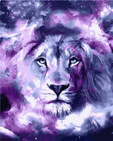 Lion Diy Kits Acrylique Peintures Par Numéros Pour Adulte Enfant W416