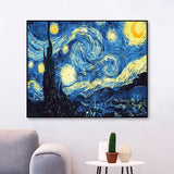 Van Gogh Voûte Etoilée Peintures Par Numéros WM-1124
