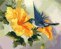 Oiseau Diy Kits Acrylique Peintures Par Numéros Pour Adulte Enfant WM332